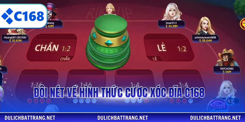 Đôi nét về hình thức cược xóc đĩa C168